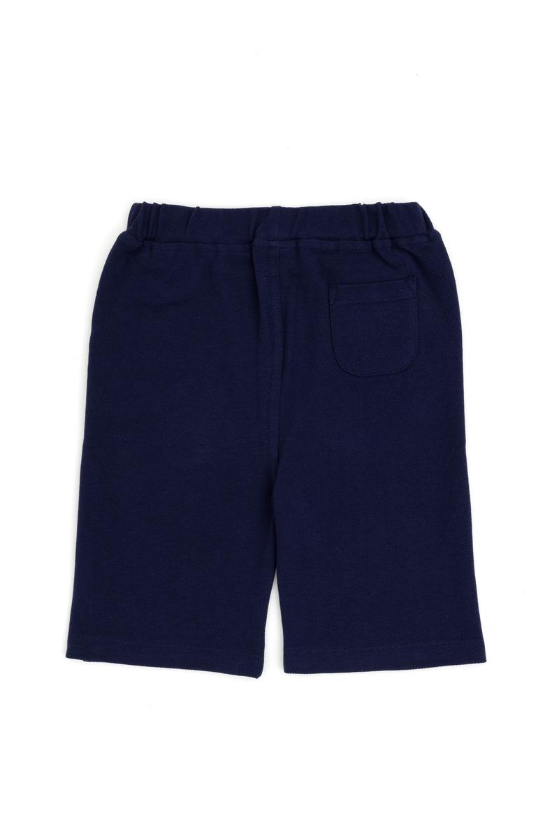 Erkek Bebek Lacivert Örme Şort - 50266005156