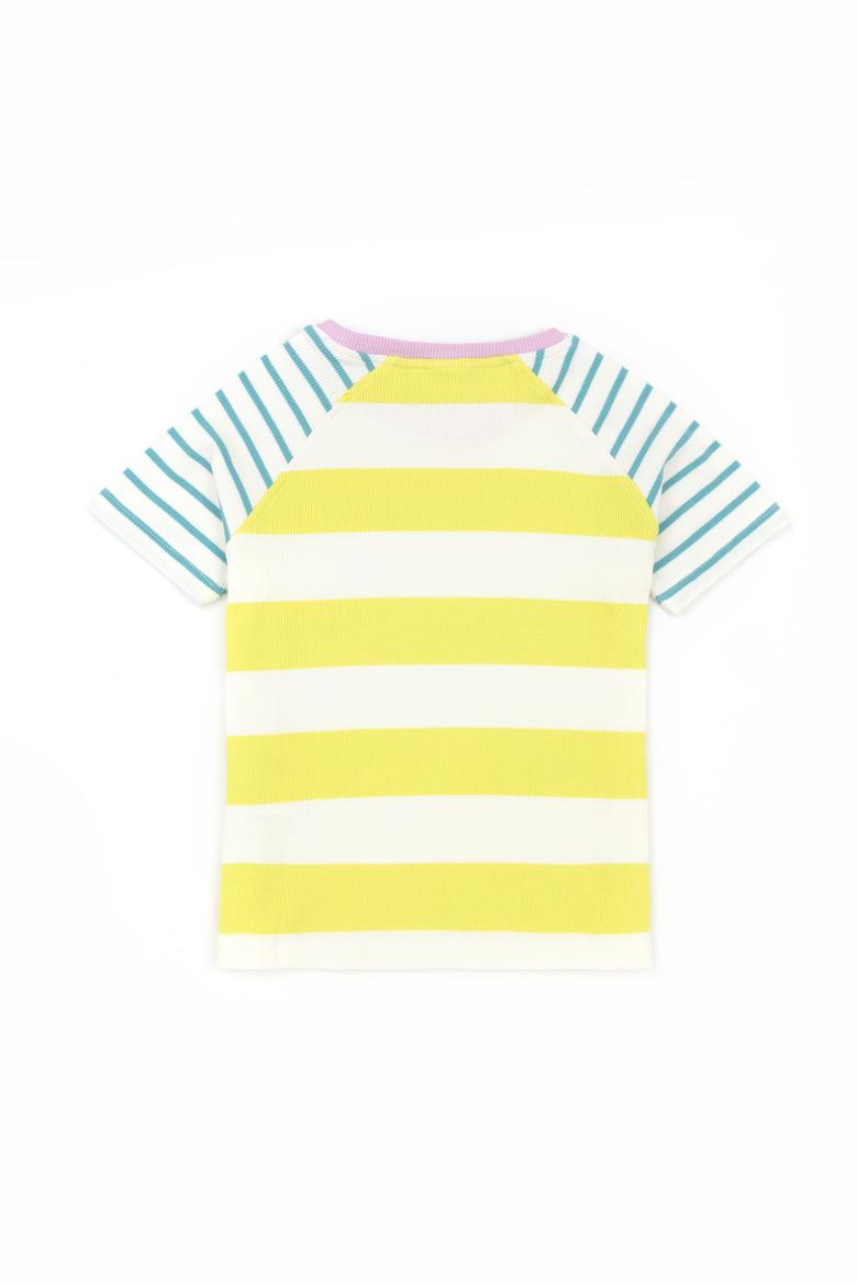Çocuk Neon Sarı Tişört - 50263513021
