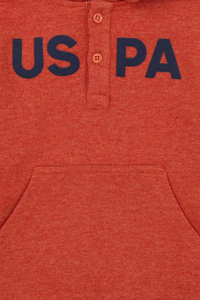 Erkek Bebek Kiremit Melanj Basic Sweatshirt - 50276033079