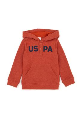 Erkek Bebek Kiremit Melanj Basic Sweatshirt - 50276033079