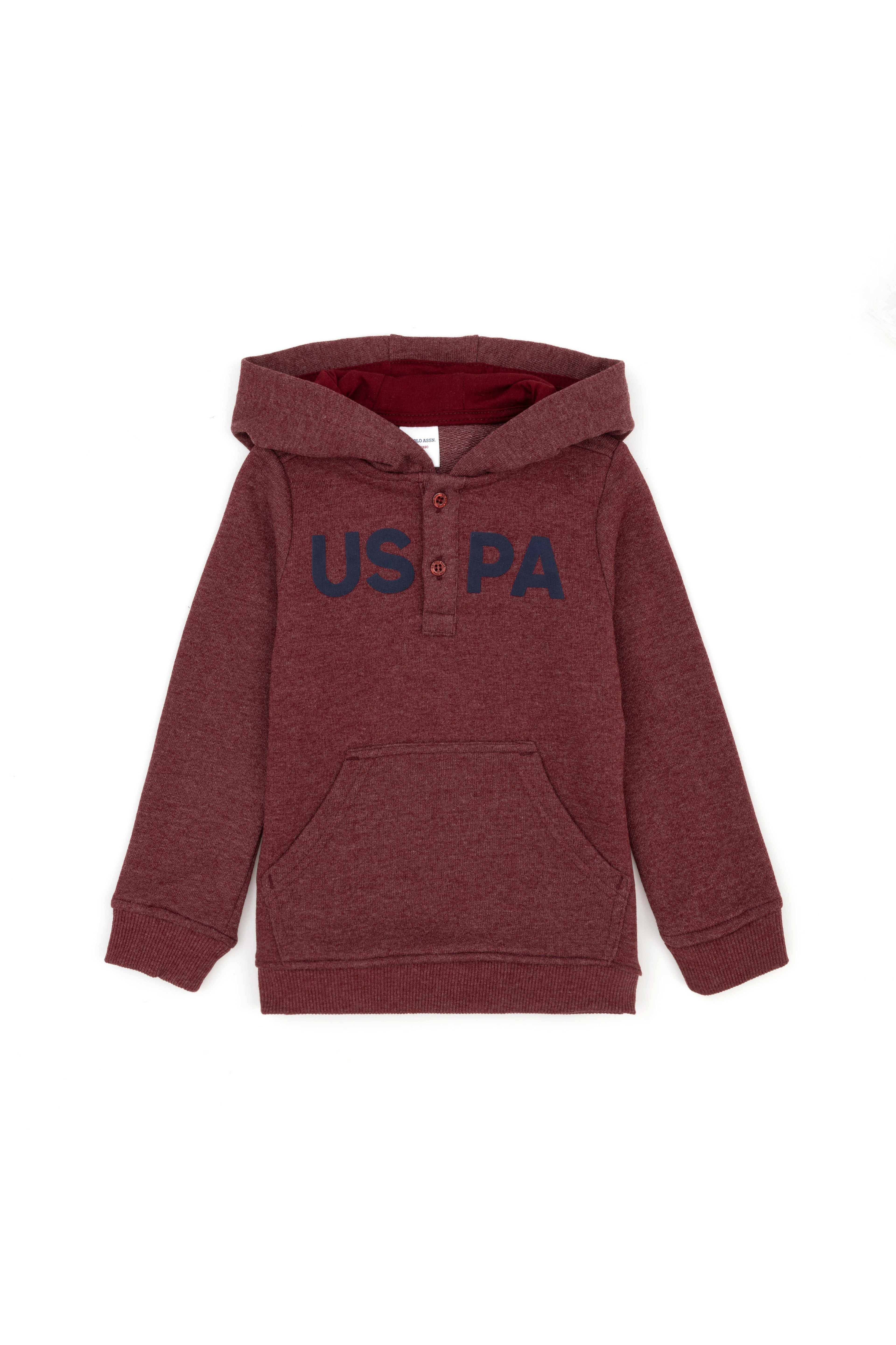 Erkek Bebek Bordo Basic Sweatshirt - Image 1