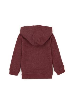 Erkek Bebek Bordo Basic Sweatshirt - 50276033090