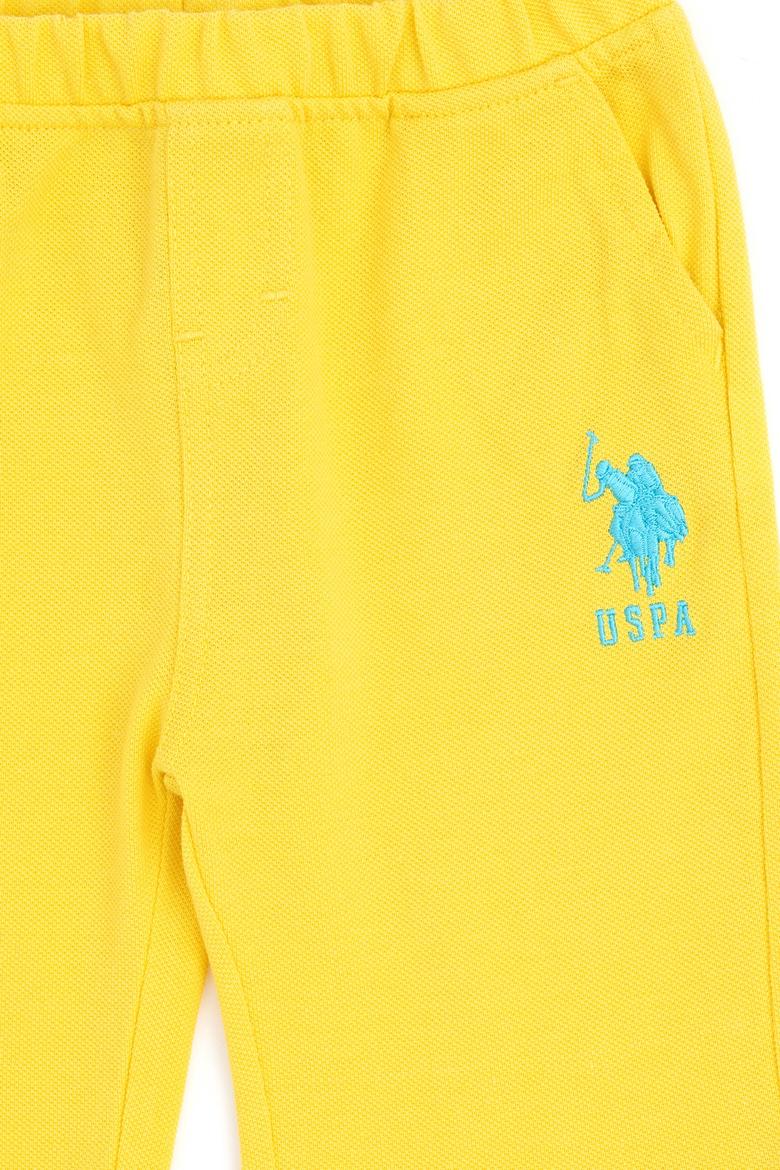 Erkek Bebek Açık Sarı Örme Şort - 50252169068