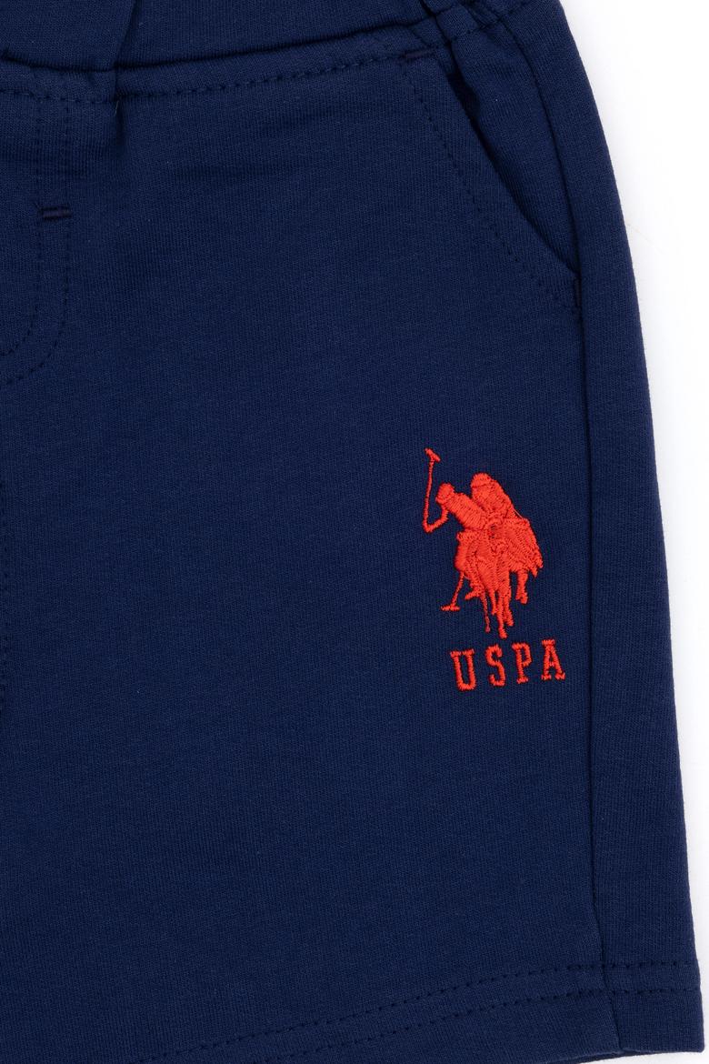 Erkek Bebek Lacivert Örme Şort - 50252170070