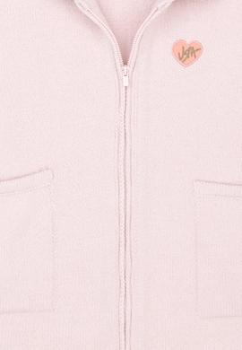 Kız Çocuk Pembe Triko Panço - 50254390010