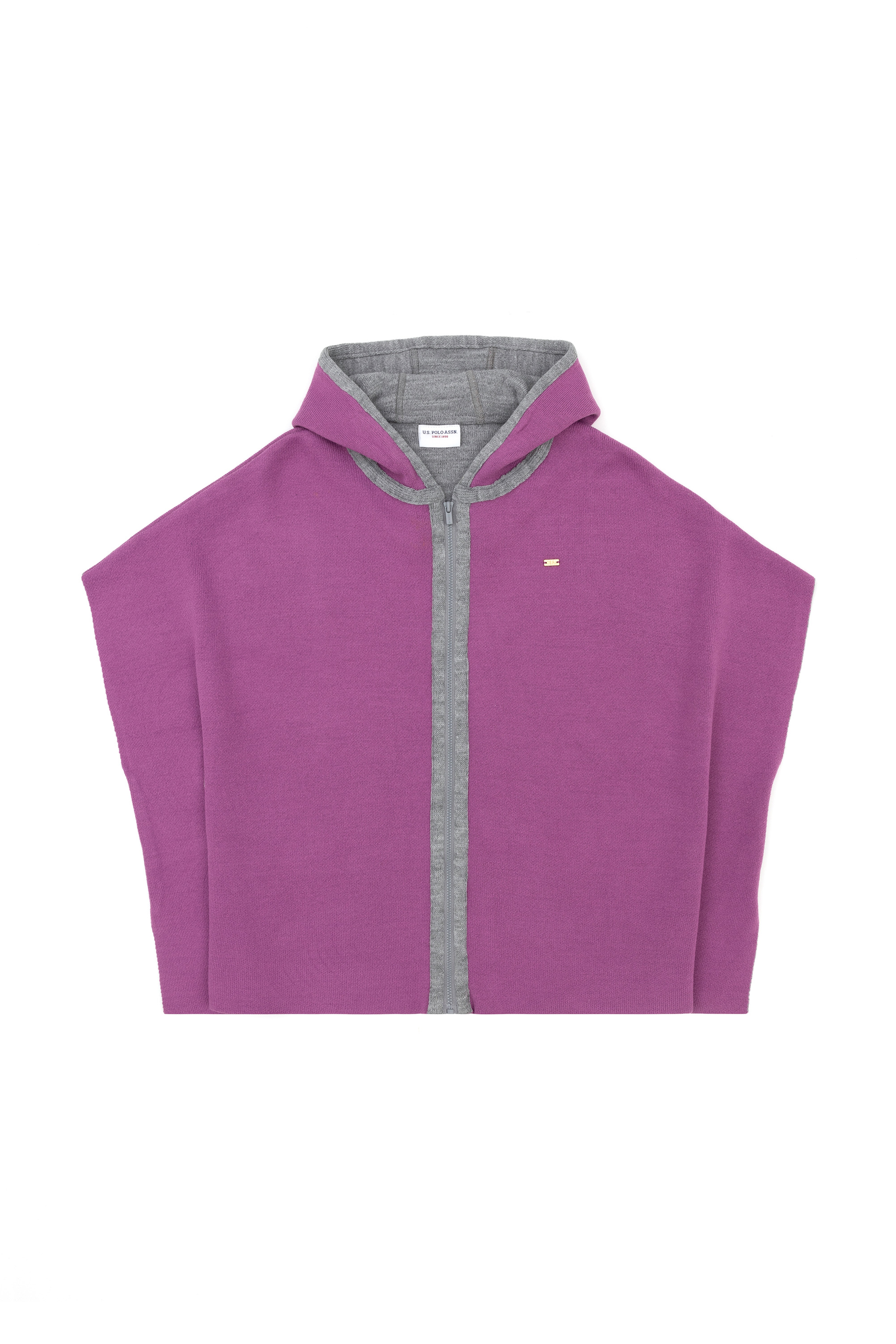 Kız Bebek Violet Triko Panço - Image 1