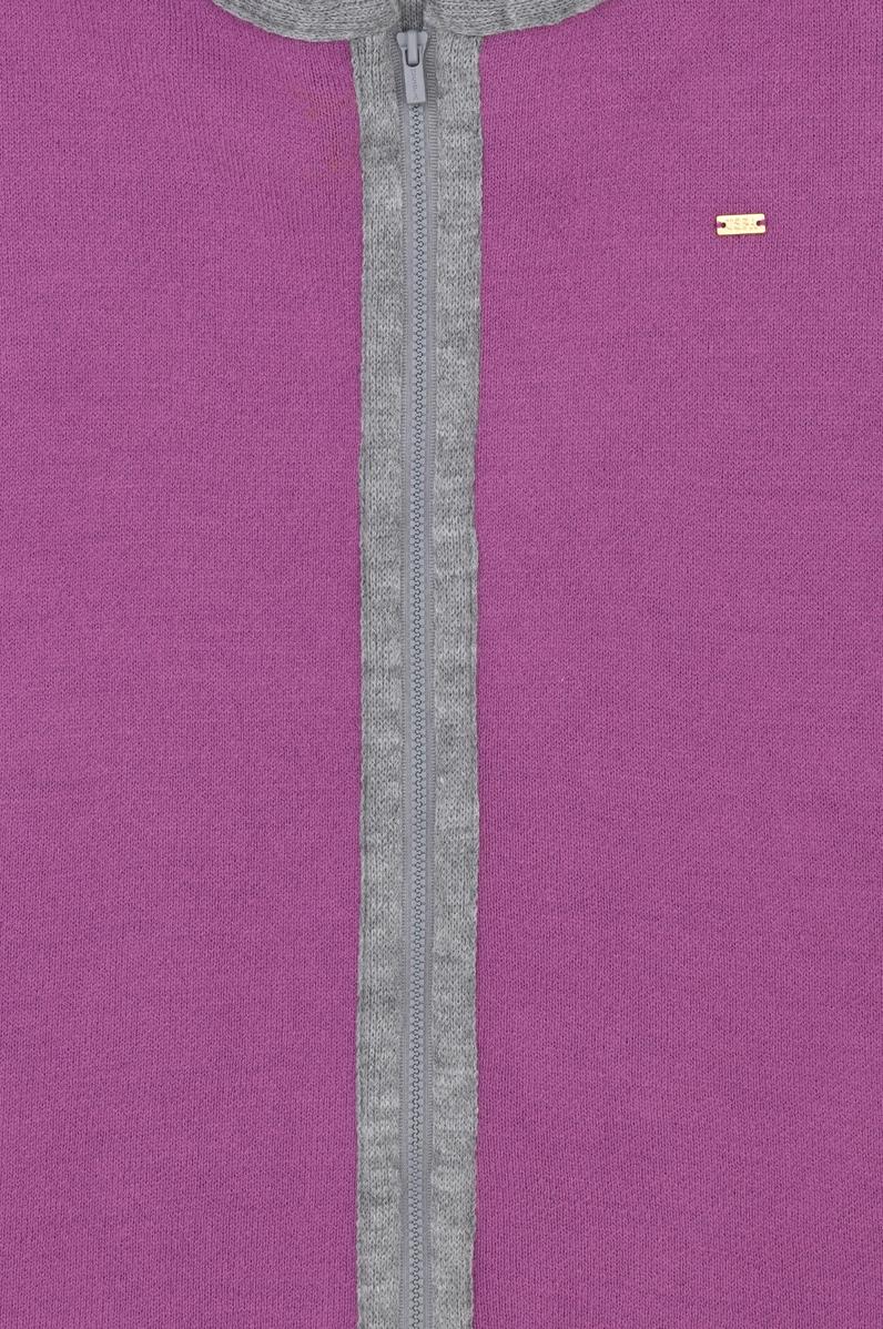 Kız Bebek Violet Triko Panço