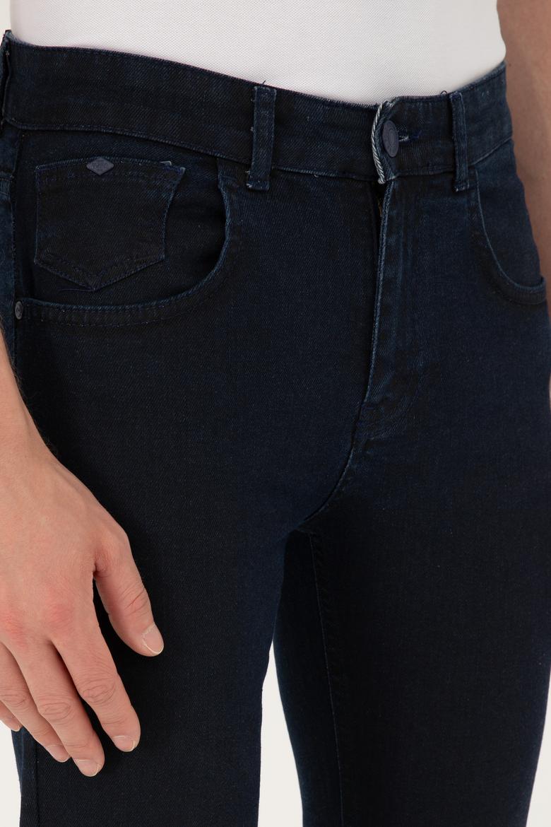 Erkek Koyu Mavi Jean Pantolon - 50256695039