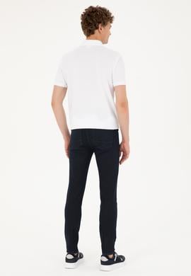 Erkek Koyu Mavi Jean Pantolon - 50256695039