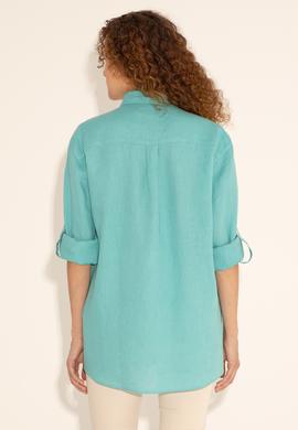 Mint Unisex Keten Gömlek - 50284324053