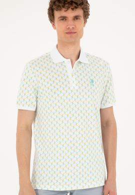 Erkek Regular Fit Polo Yaka Mint Tişört - 50281925028