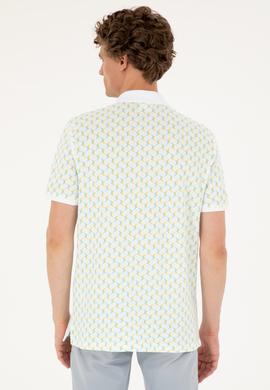 Erkek Regular Fit Polo Yaka Mint Tişört - 50281925028