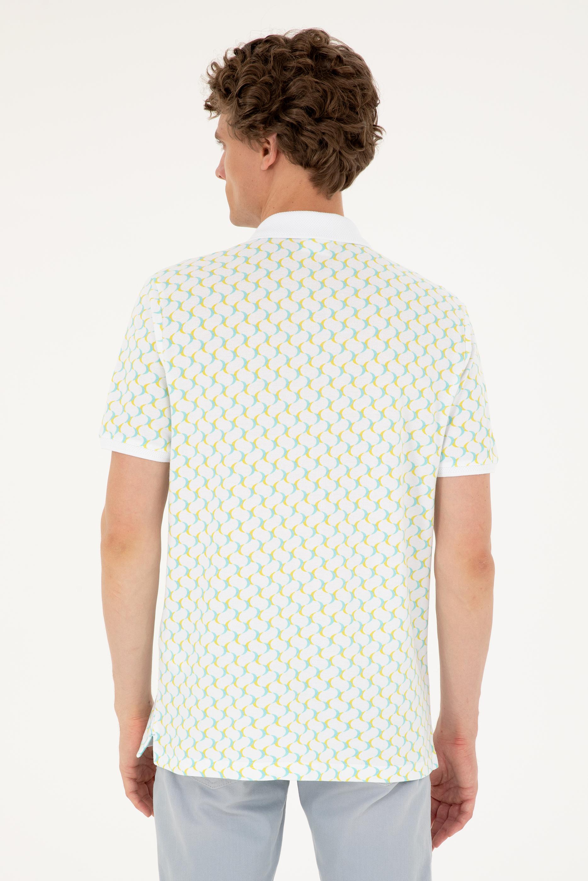 Erkek Regular Fit Polo Yaka Mint Tişört