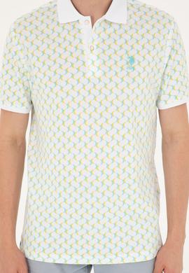 Erkek Regular Fit Polo Yaka Mint Tişört - 50281925028