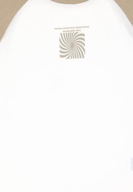 Erkek Çocuk Ekru Kolsuz Bisiklet Yaka Tişört - 50281709028