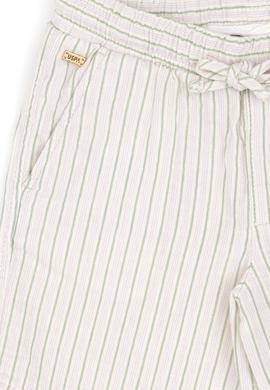 Kız Çocuk Krem Dokuma Şort - 50282932005