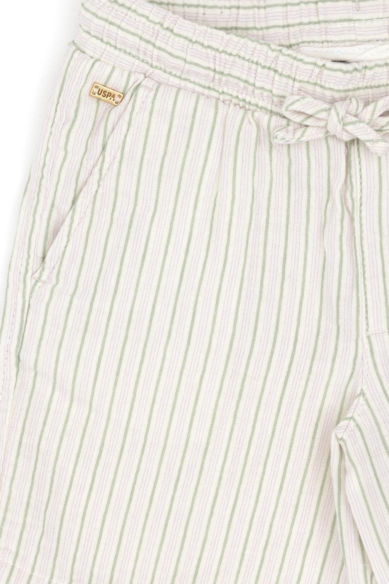 Kız Çocuk Krem Dokuma Şort - 50282932005