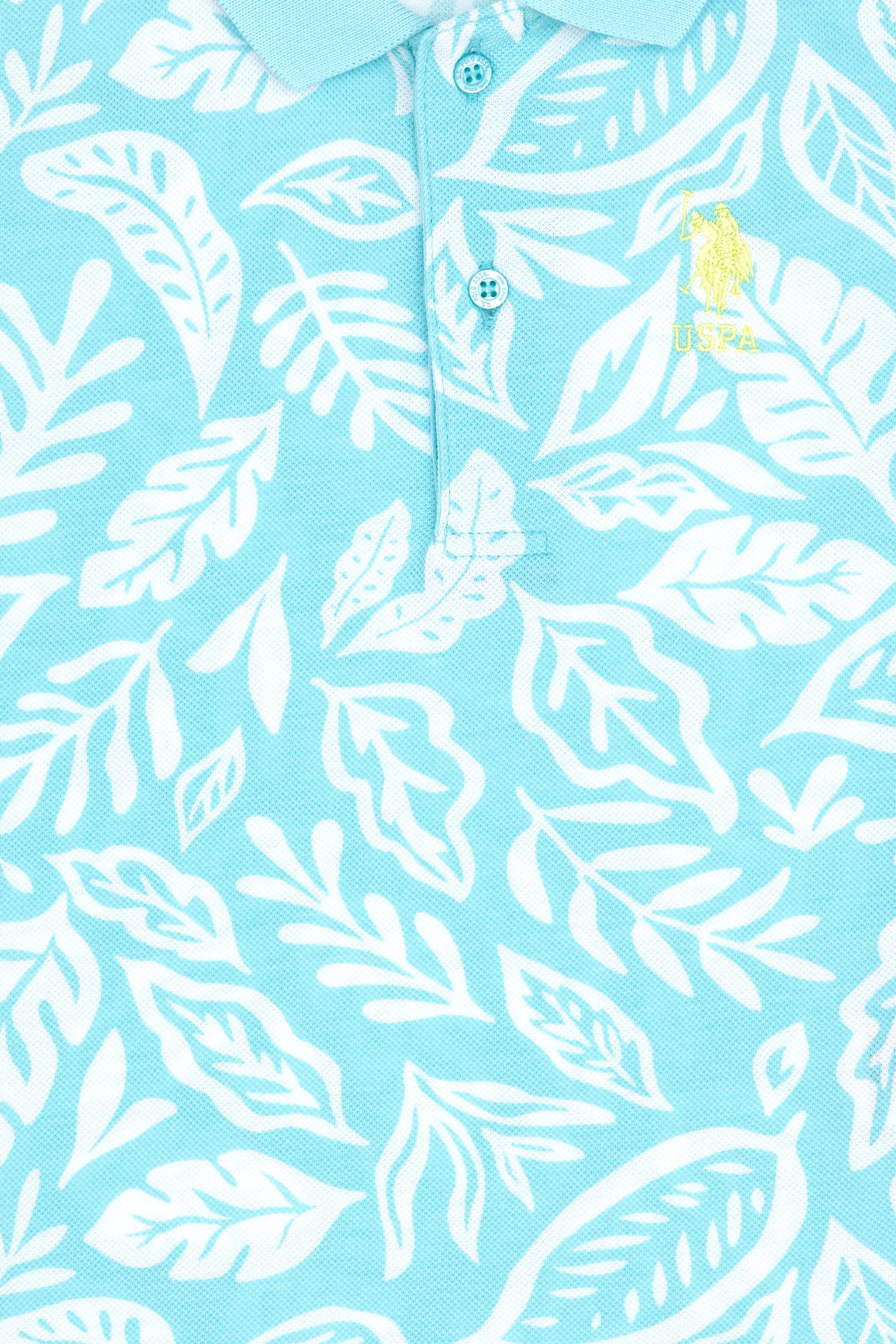 Erkek Çocuk Mint Polo Yaka Tişört