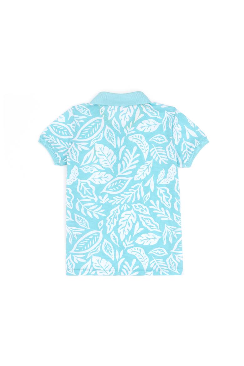 Erkek Çocuk Mint Polo Yaka Tişört - 50288128038