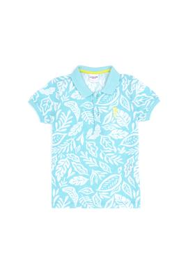 Erkek Çocuk Mint Polo Yaka Tişört - 50288128038