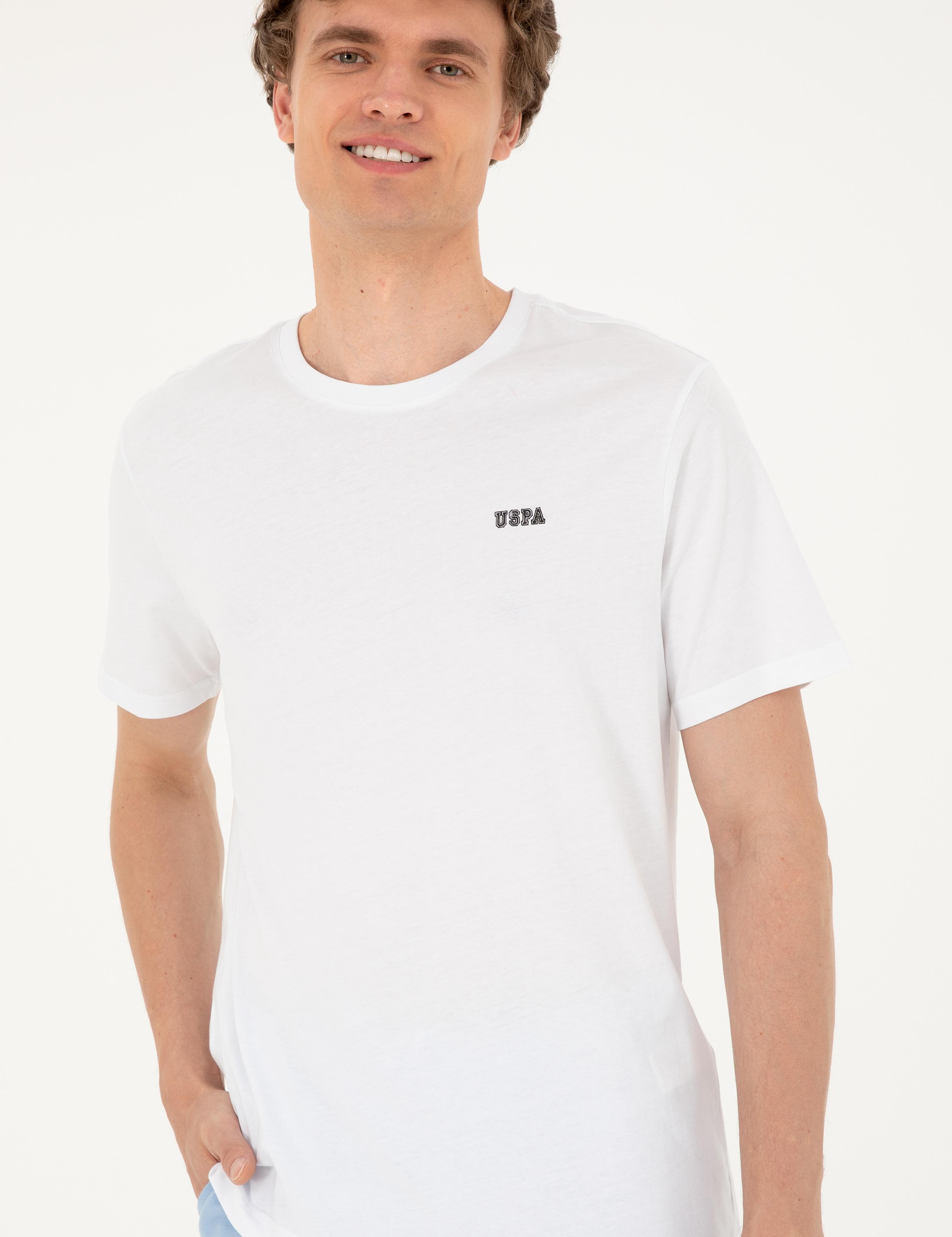 تی شرت یقه گرد آستین کوتاه رگولار یقه گرد مردانه یو اس پولو | U.S. Polo Assn. - تصویر 3