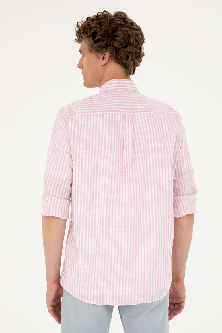 Erkek Pudra Uzun Kollu Gömlek - 50288678028