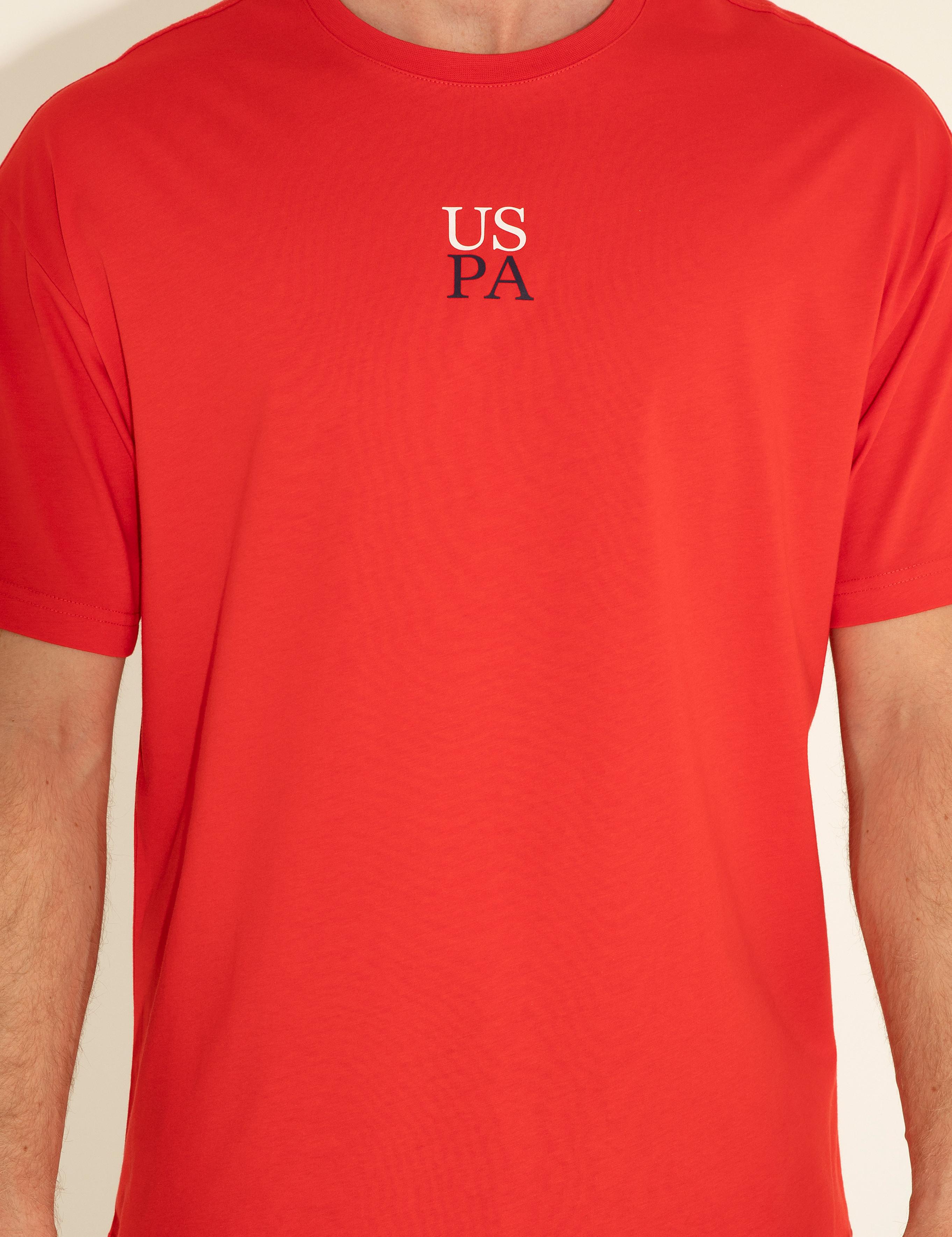 تی شرت یقه گرد آستین کوتاه ریلکس یقه گرد مردانه یو اس پولو | U.S. Polo Assn. - تصویر 7