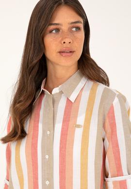 Kadın Pudra Uzun Kollu Gömlek - 50288407002