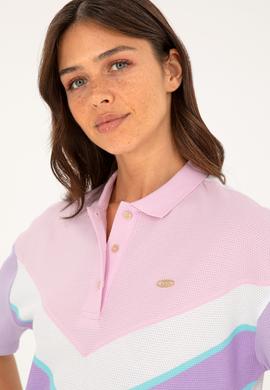 Kadın Lila Tişört - 50283372004