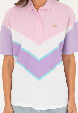 Kadın Lila Tişört - 50283372004