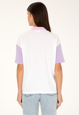 Kadın Lila Tişört - 50283372004