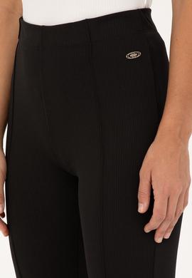 Kadın Siyah Eşofman Altı - 50286255019