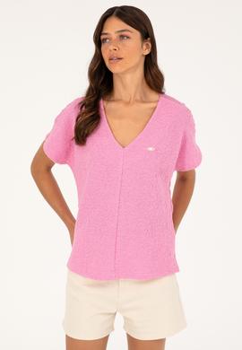 Kadın Menekşe Tişört - 50281815004