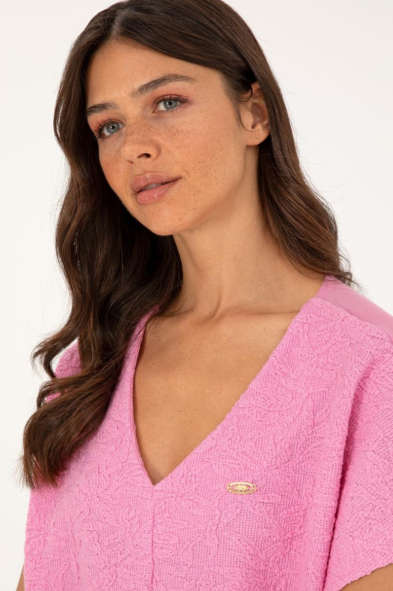 Kadın Menekşe Tişört