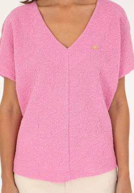 Kadın Menekşe Tişört - 50281815004