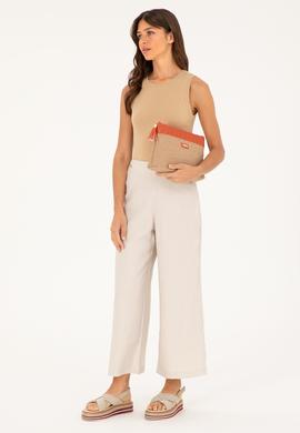 Kadın Taş Kanvas Pantolon - 50281818005