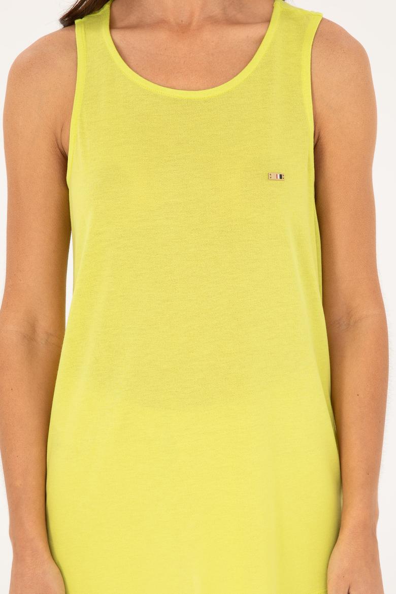 Kadın Fıstık Yeşili Tişört - 50286052031