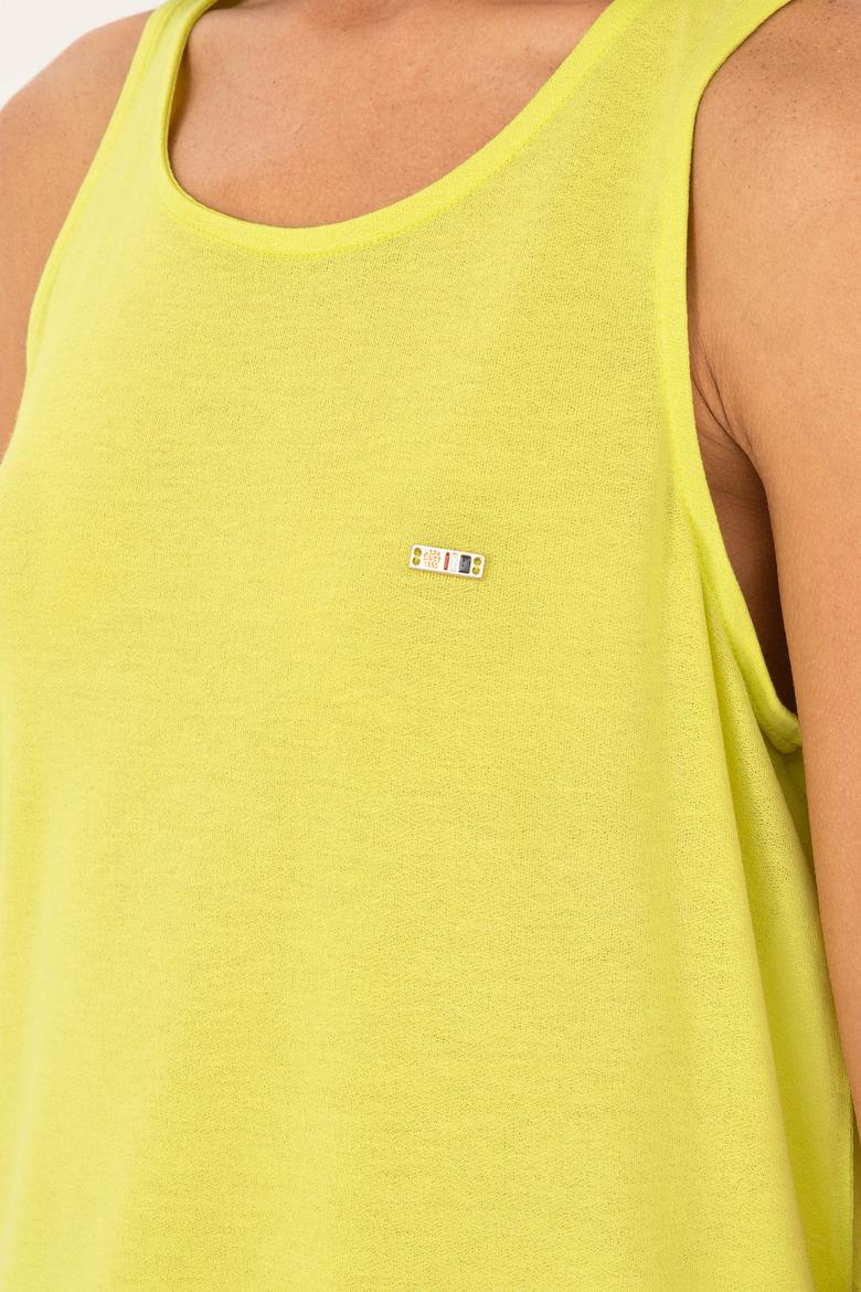 Kadın Fıstık Yeşili Tişört - 50286052031