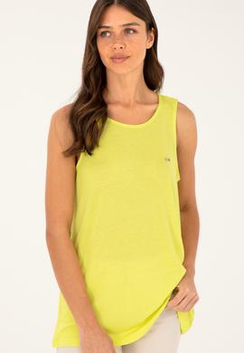 Kadın Fıstık Yeşili Tişört - 50286052031