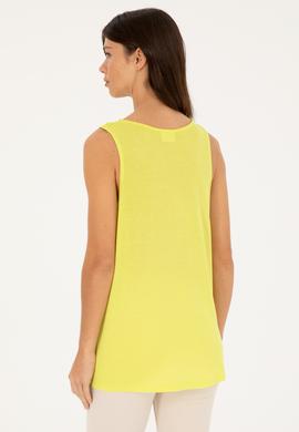 Kadın Fıstık Yeşili Tişört - 50286052031