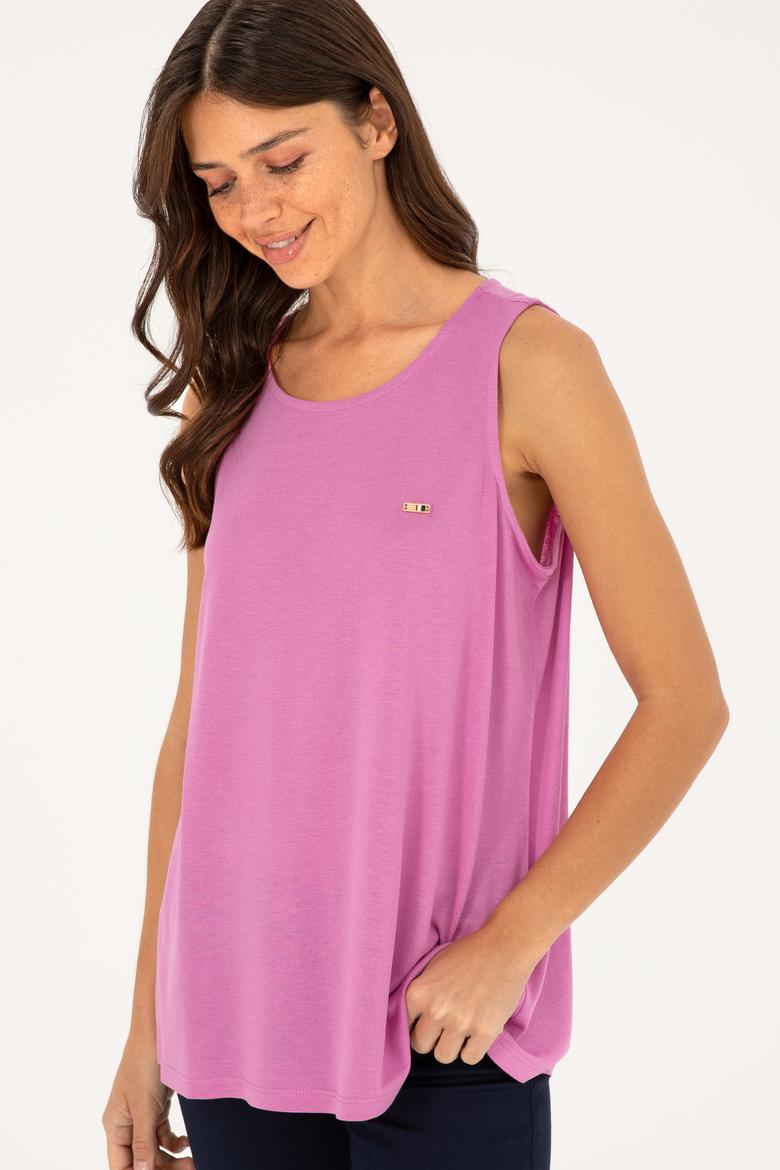 Kadın Menekşe Tişört - 50286052045