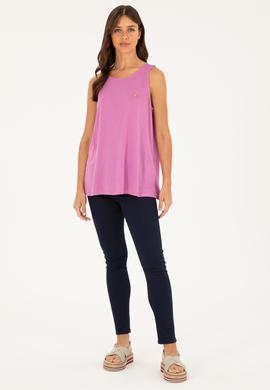 Kadın Menekşe Tişört - 50286052045