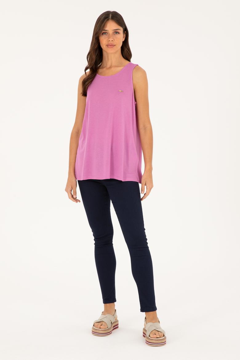 Kadın Menekşe Tişört - 50286052045