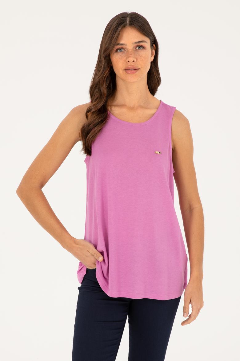 Kadın Menekşe Tişört