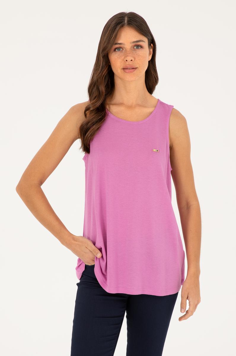 Kadın Menekşe Tişört