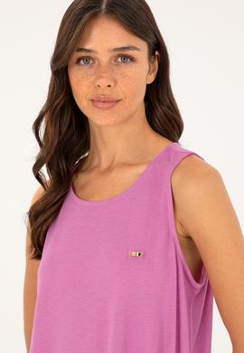 Kadın Menekşe Tişört - 50286052045