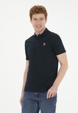 Erkek Koyu Lacivert Basic Tişört - 50267944200