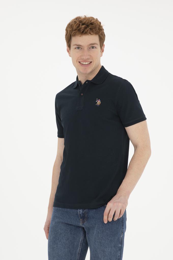 Erkek Koyu Lacivert Basic Tişört