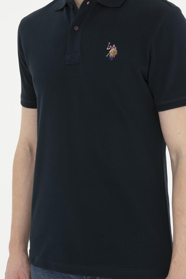 Erkek Koyu Lacivert Basic Tişört - 50267944200