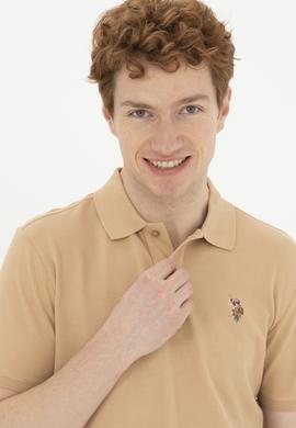 Erkek Camel Basic Tişört - 50267944120